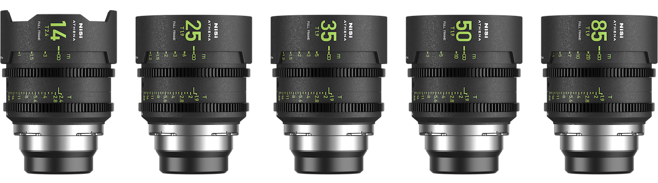 Athena Prime Set (ohne Drop-In-Filter) – Fujifilm G-Mount 
