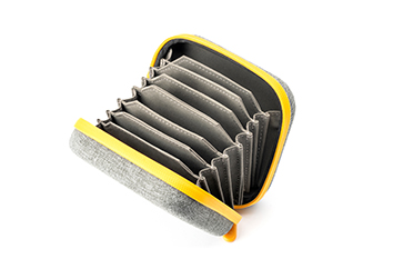 NiSi Caddy Filtertasche Rundfilter Hardcase für 8 Filter bis 95mm offen